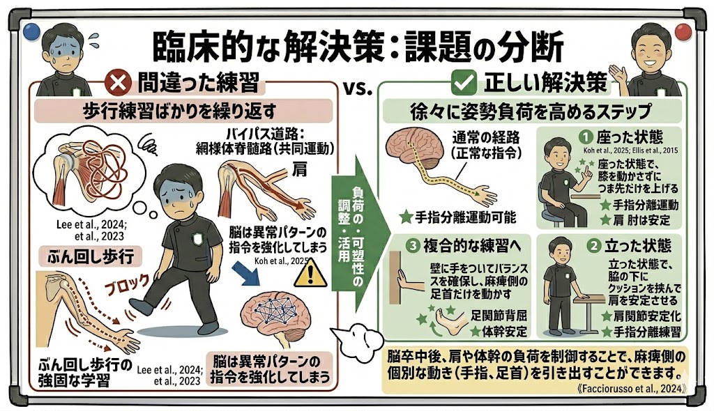 脳卒中後に思い通りに動かない理由｜共同運動パターンの改善策