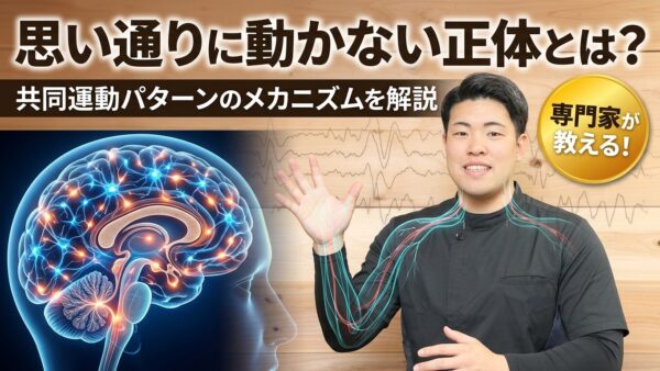 脳卒中後の「思い通りに動かない」正体とは？共同運動パターンのメカニズムとリハビリ