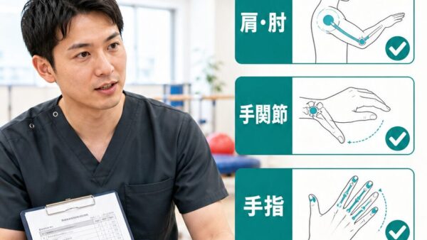 Fugl-Meyer Assessment上肢は何を見る評価か｜脳卒中リハビリで点数を課題設計へつなげる