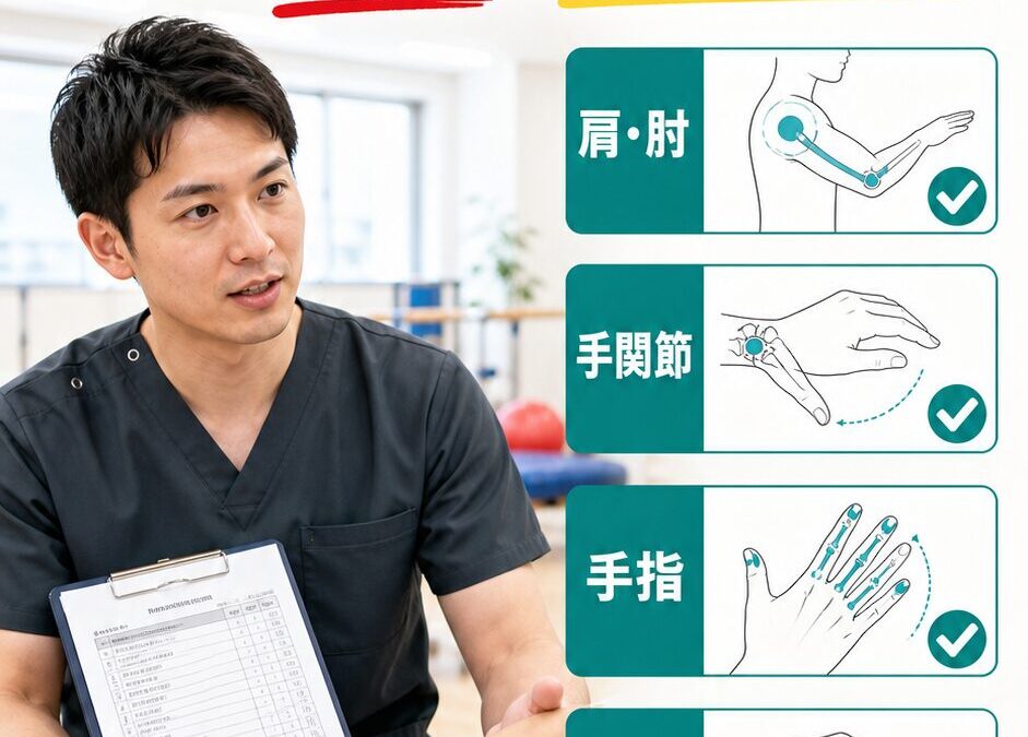FMA上肢は何を見る評価かを解説するActiveブログのサムネイル