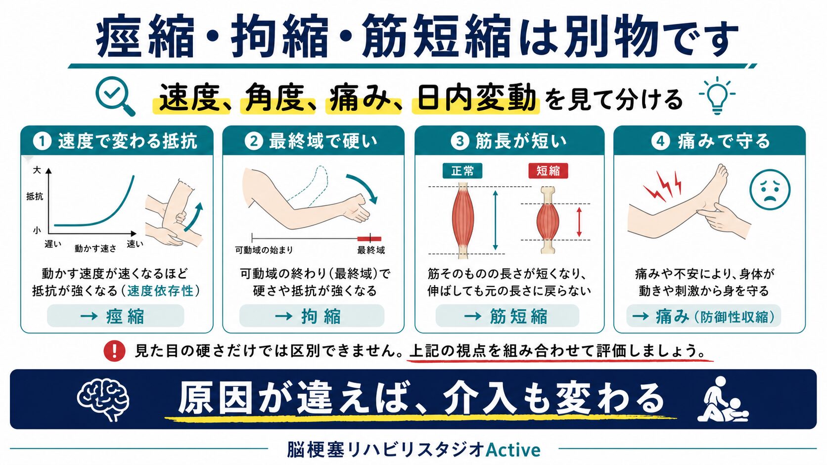MASとTardieu Scaleを脳卒中リハビリで解説する図解スライド2