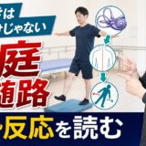前庭脊髄路と脳卒中後のふらつきの評価を解説するサムネイル