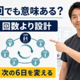 週1回の脳卒中リハビリを次の6日間の練習計画につなげるサムネイル