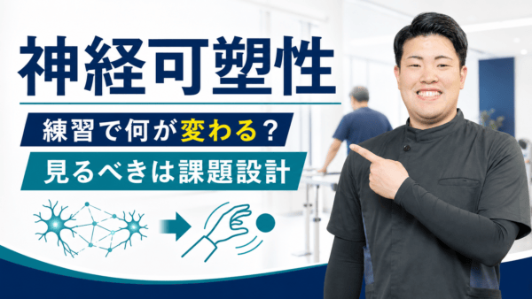 神経可塑性とは｜脳卒中リハビリで練習の条件を評価から設計する